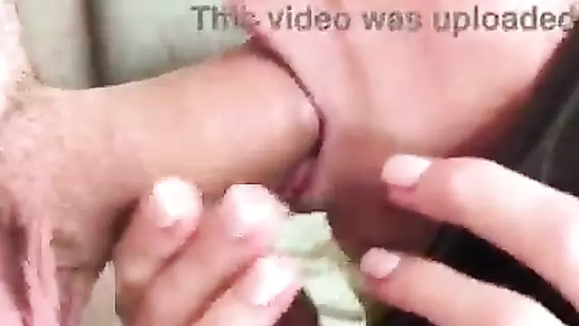The skinny girl took her Russian friend's dick by the cheek